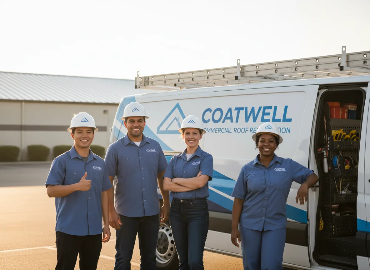 Commercial roof coating company in Sinking Spring, OH